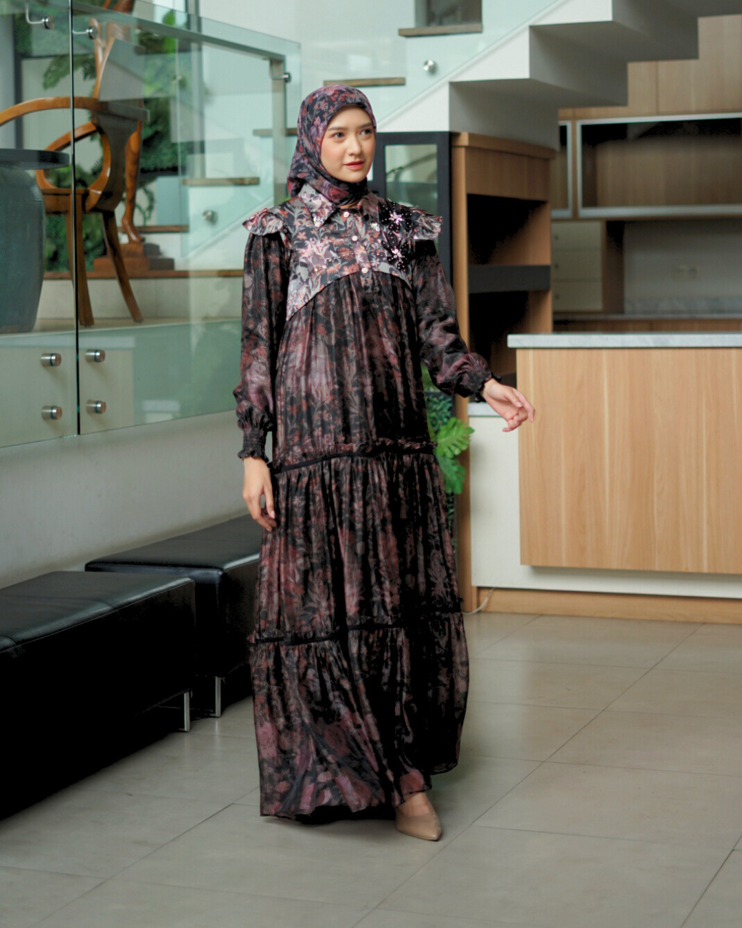 ZARELIA DRESS - BLACK
