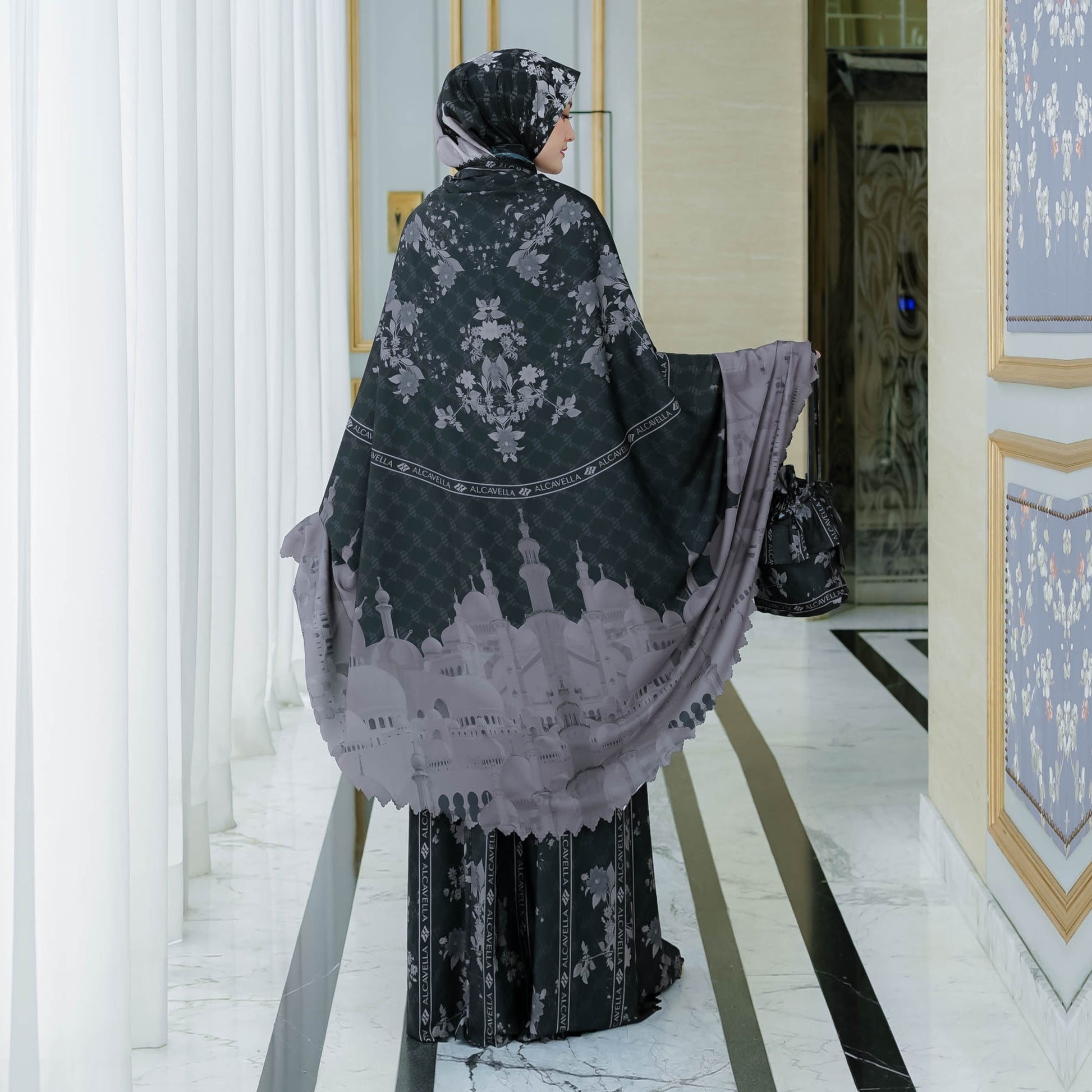 MAHEERA MUKENA - BLACK