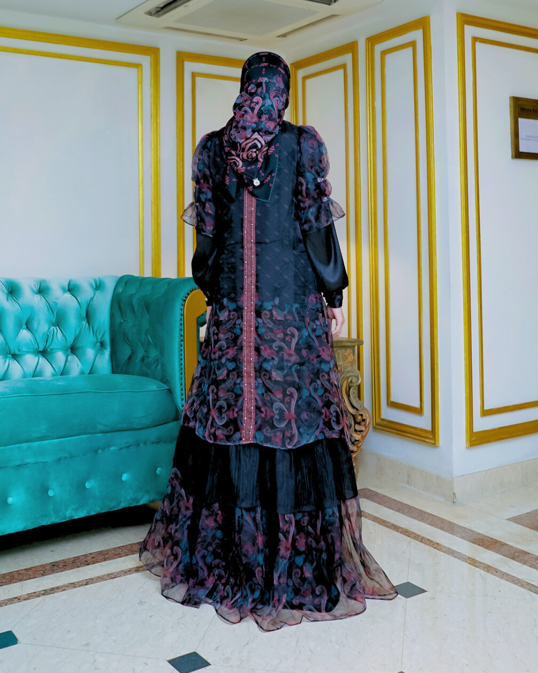 ZAURA DRESS - BLACK
