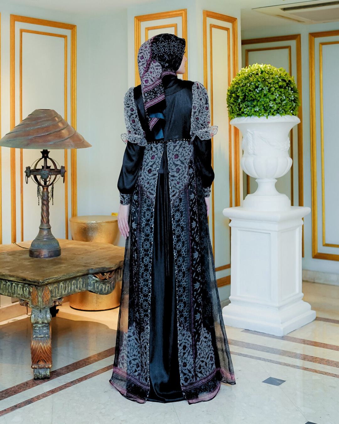 ZYANA DRESS - BLACK