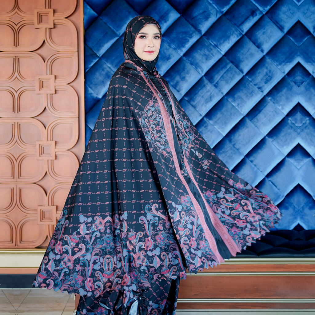 ZAURA MUKENA - BLACK