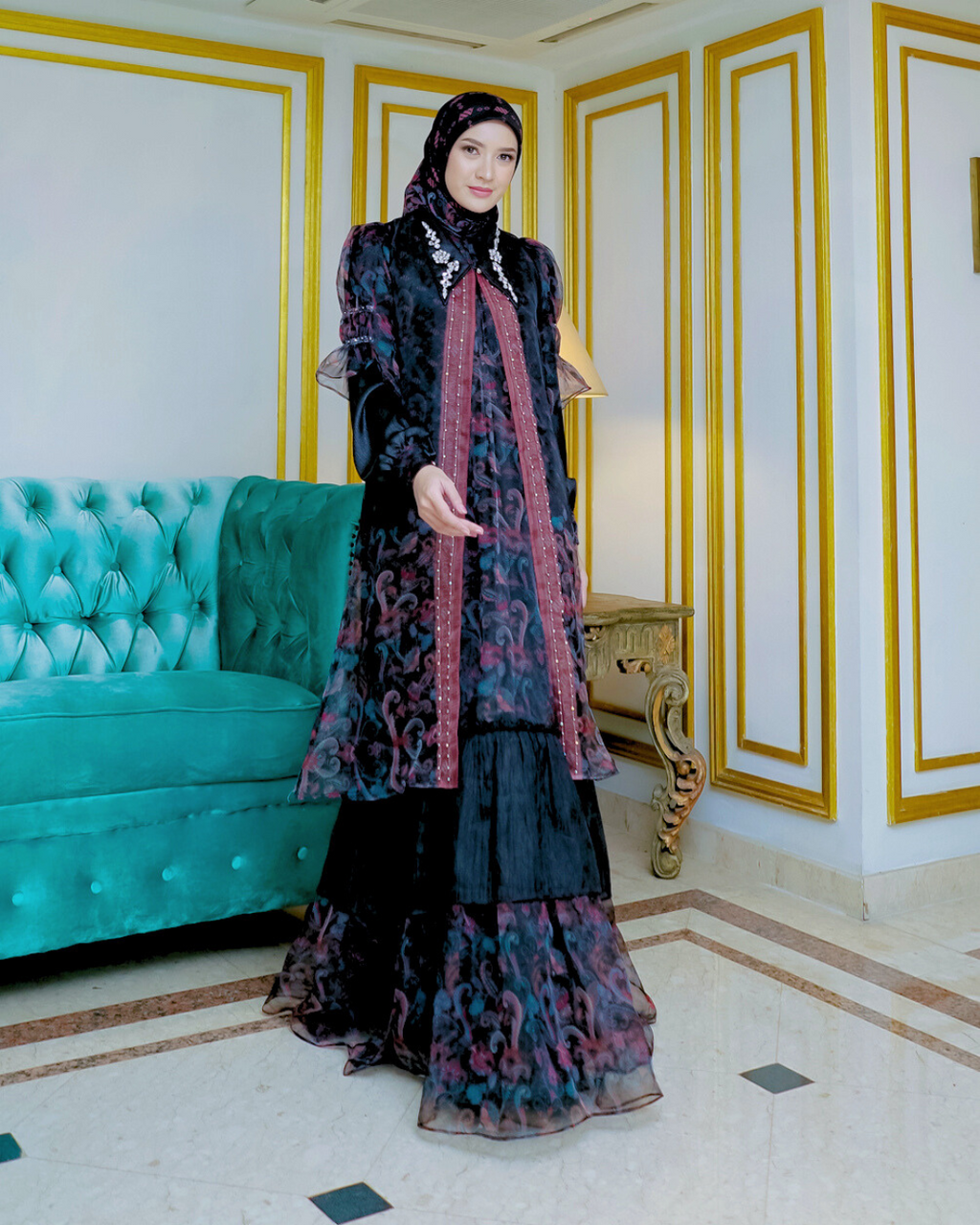 ZAURA DRESS - BLACK