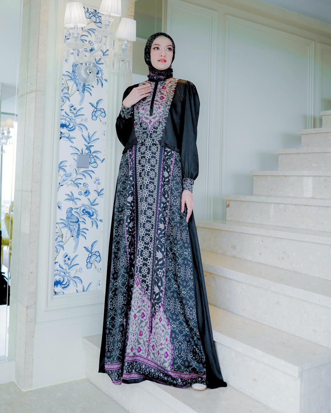 ZYANA DRESS - BLACK