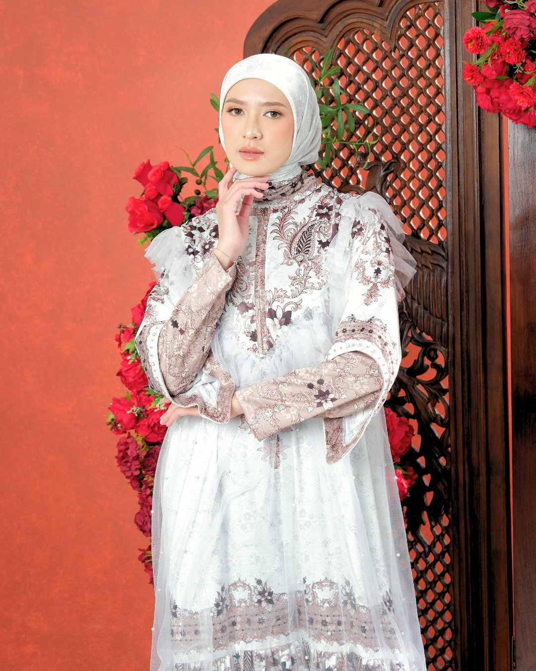 MAFEERA DRESS - BROKENWHITE