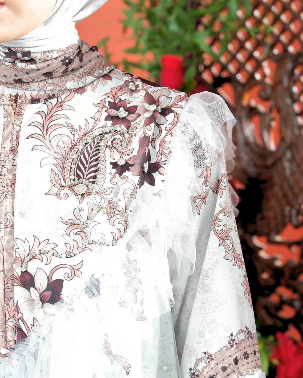 MAFEERA DRESS - BROKENWHITE