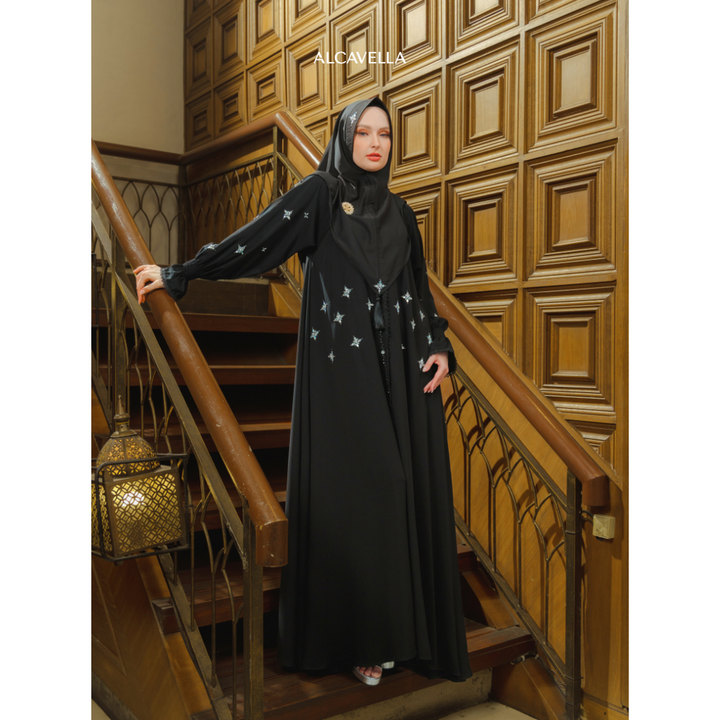 NAMEERA ABAYA - BLACK