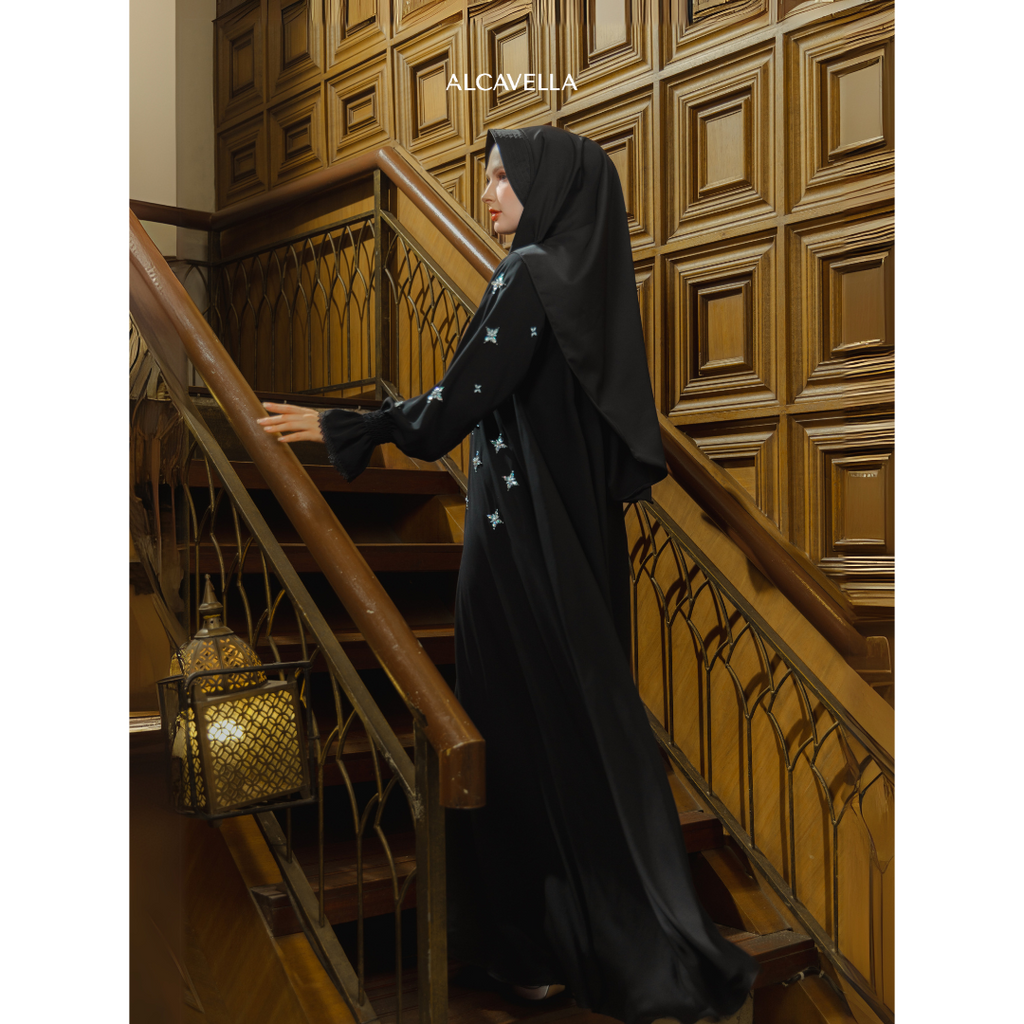 NAMEERA ABAYA - BLACK