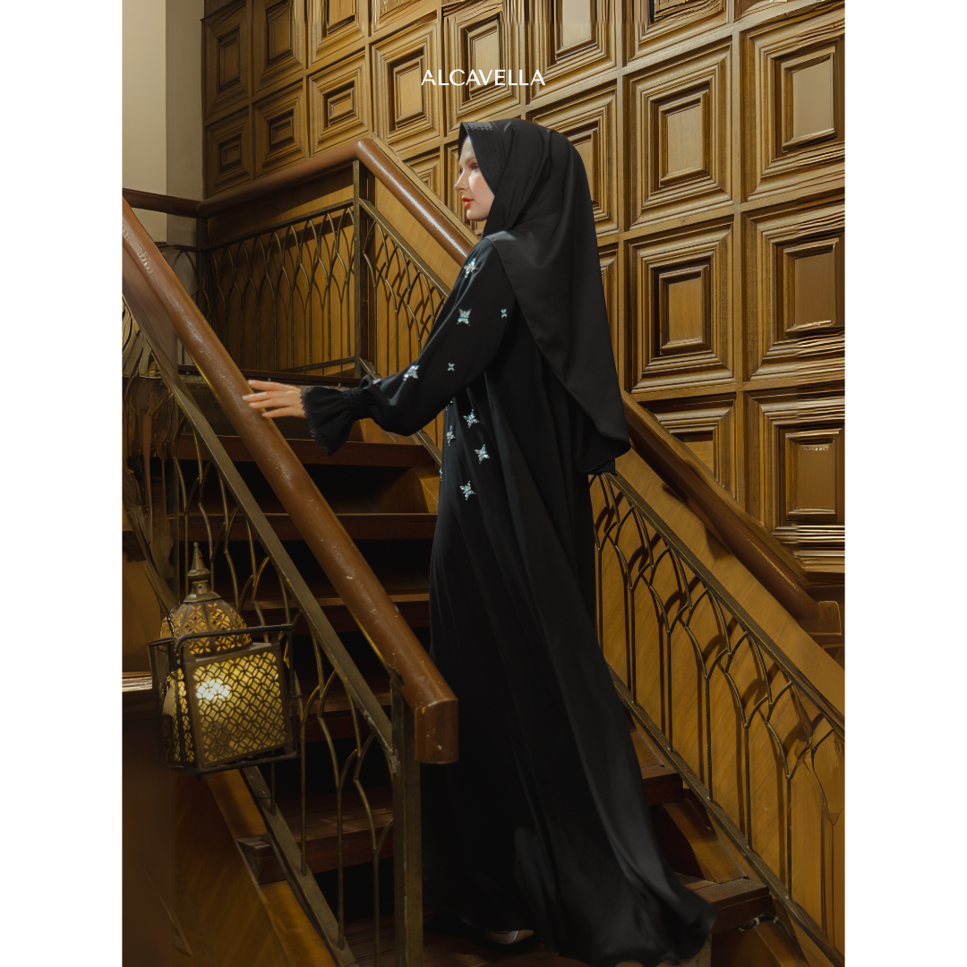 NAMEERA ABAYA - BLACK