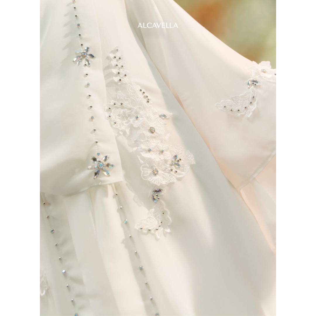 NADEEYA ABAYA - BROKENWHITE