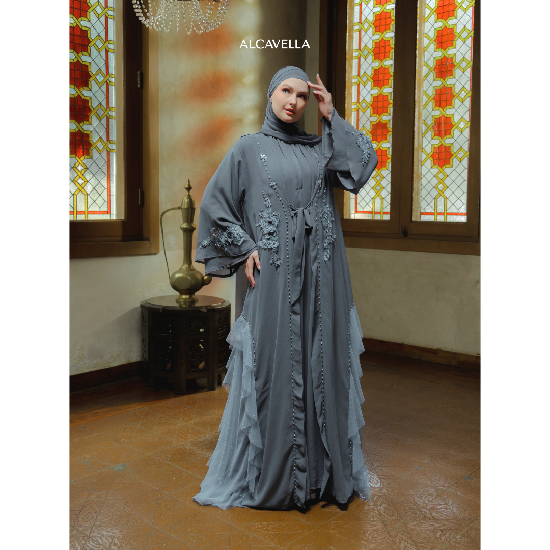 NADEEYA ABAYA - DARKGREY