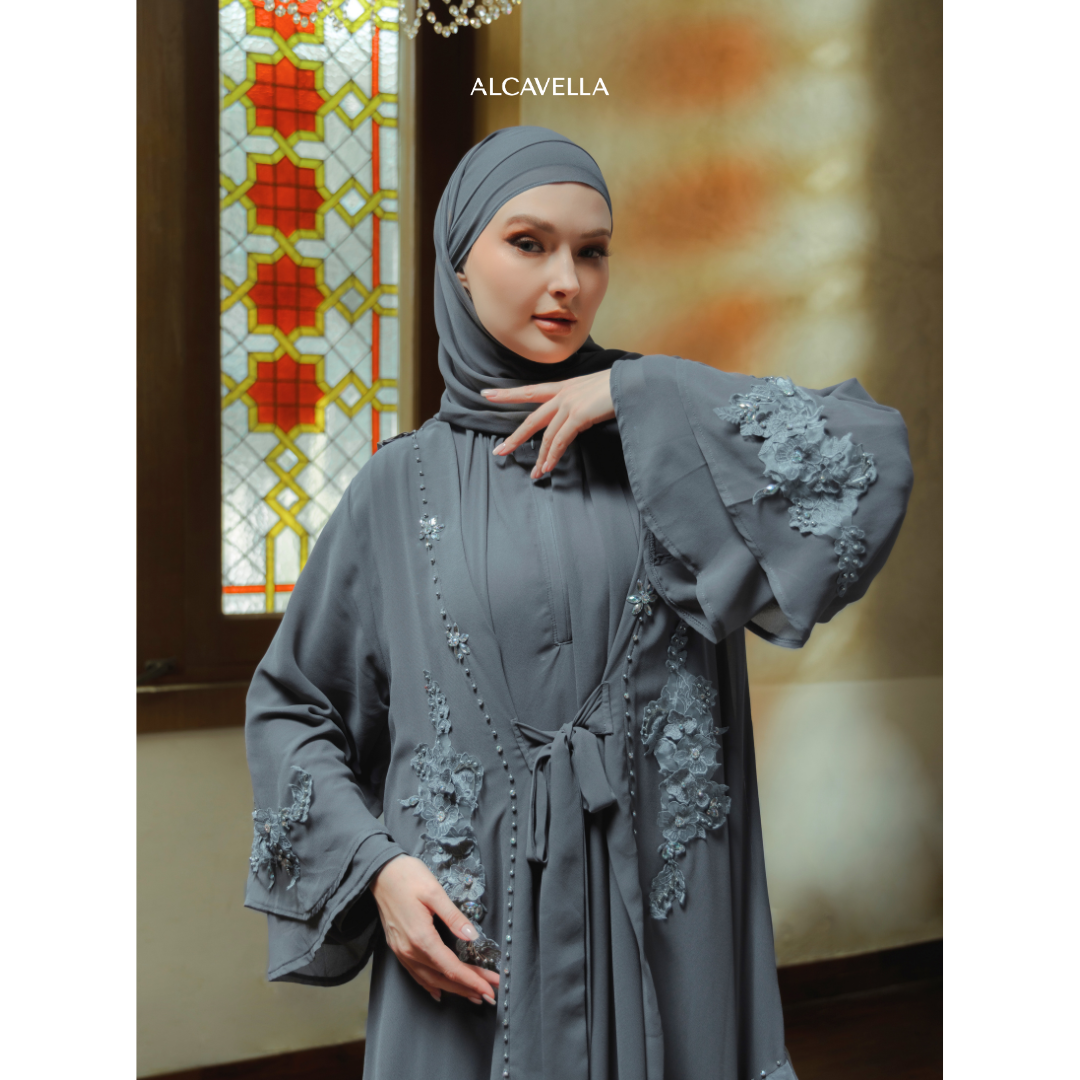 NADEEYA ABAYA - DARKGREY