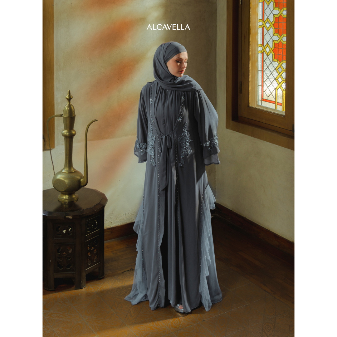 NADEEYA ABAYA - DARKGREY