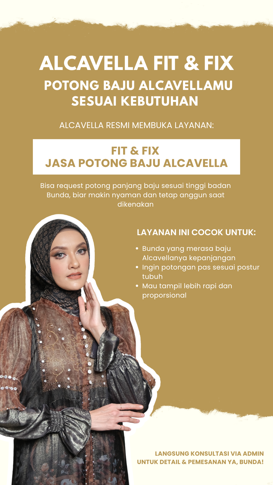 FIT & FIX JASA POTONG DRESS ALCAVELLA