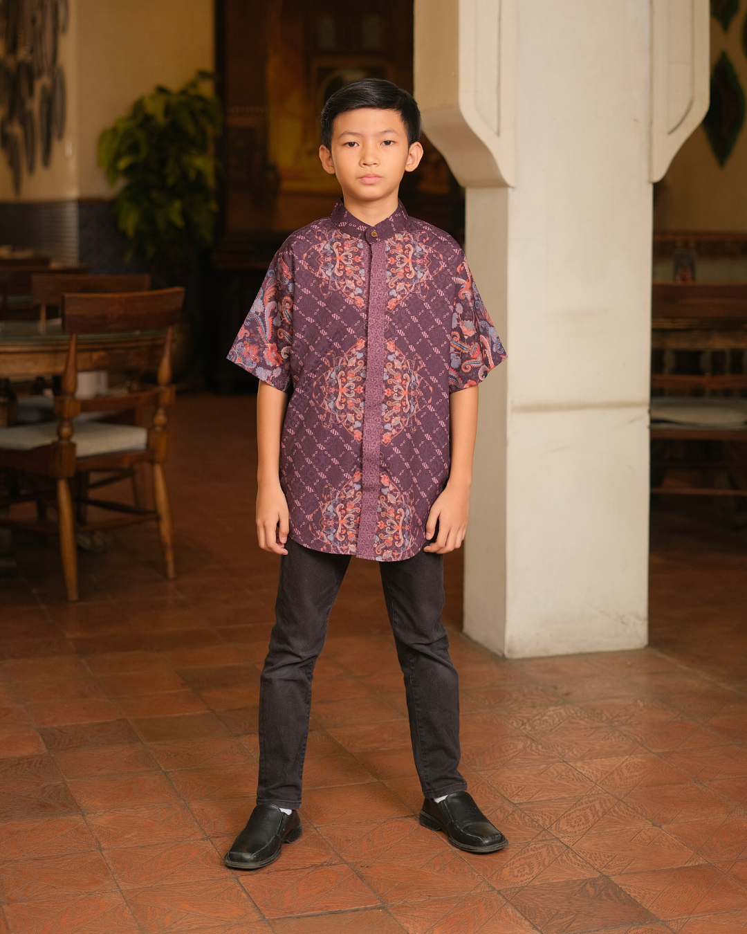 ZAURA KIDS KOKO - BURGUNDY