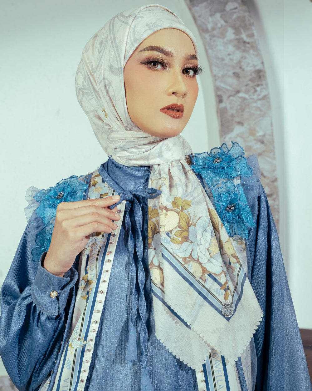 FLORENCIA DRESS - ROYALBLUE