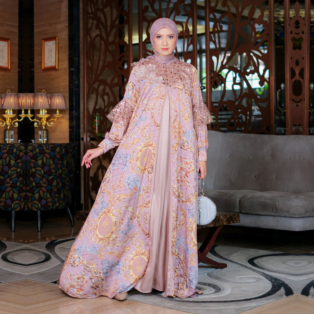 MALEEKA DRESS - CREAM