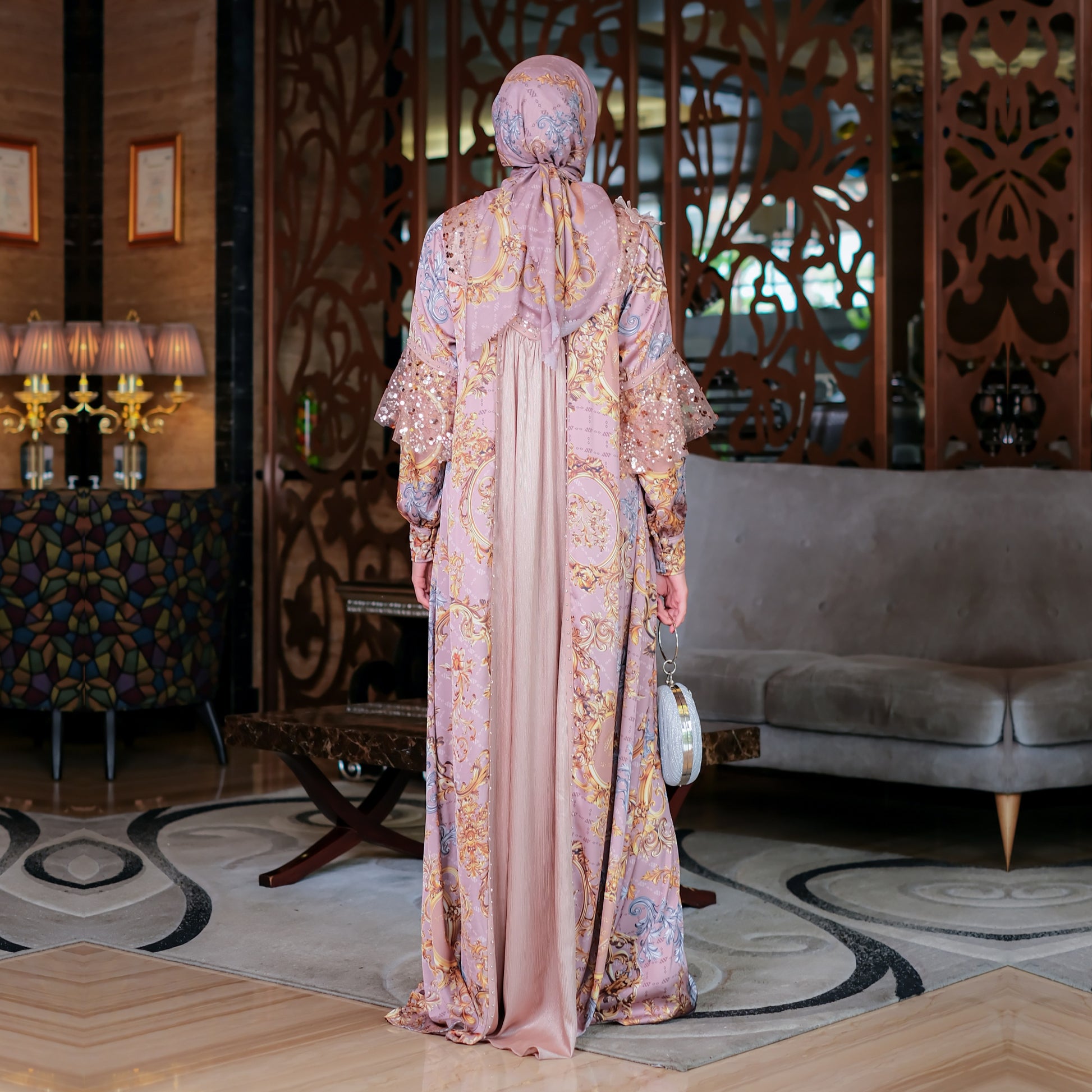 MALEEKA DRESS - CREAM