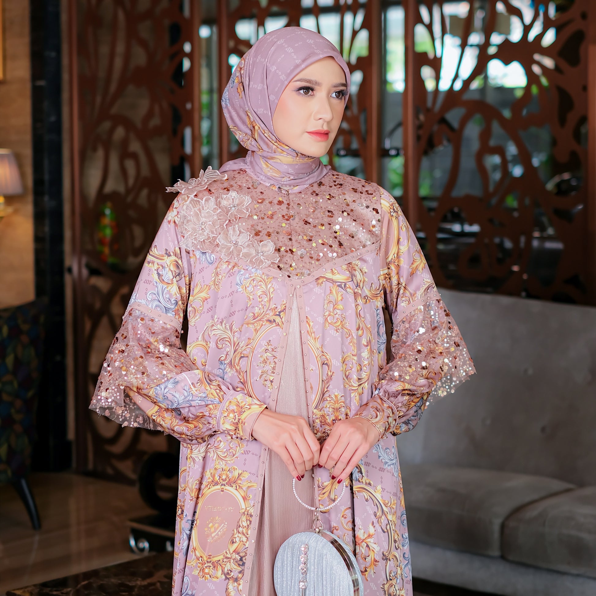 MALEEKA DRESS - CREAM