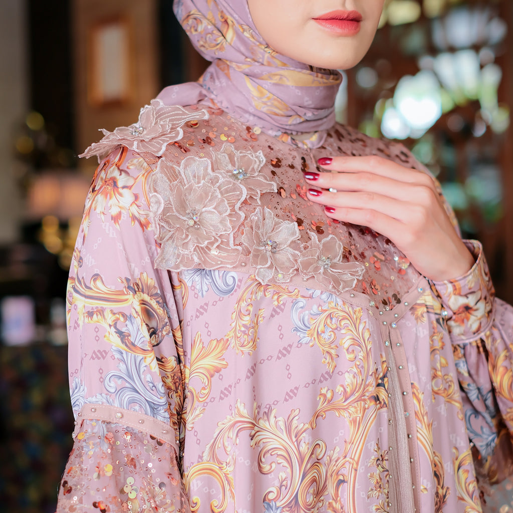 MALEEKA DRESS - CREAM