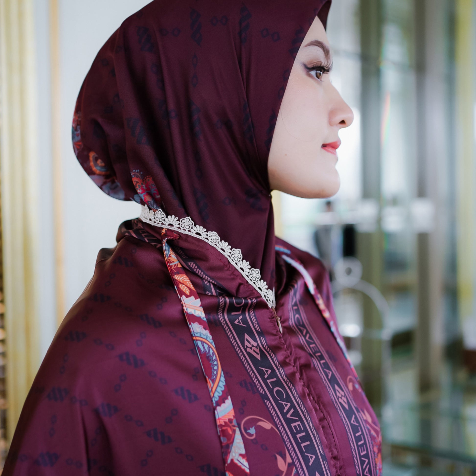 ZAURA MUKENA - CINNAMON BROWN