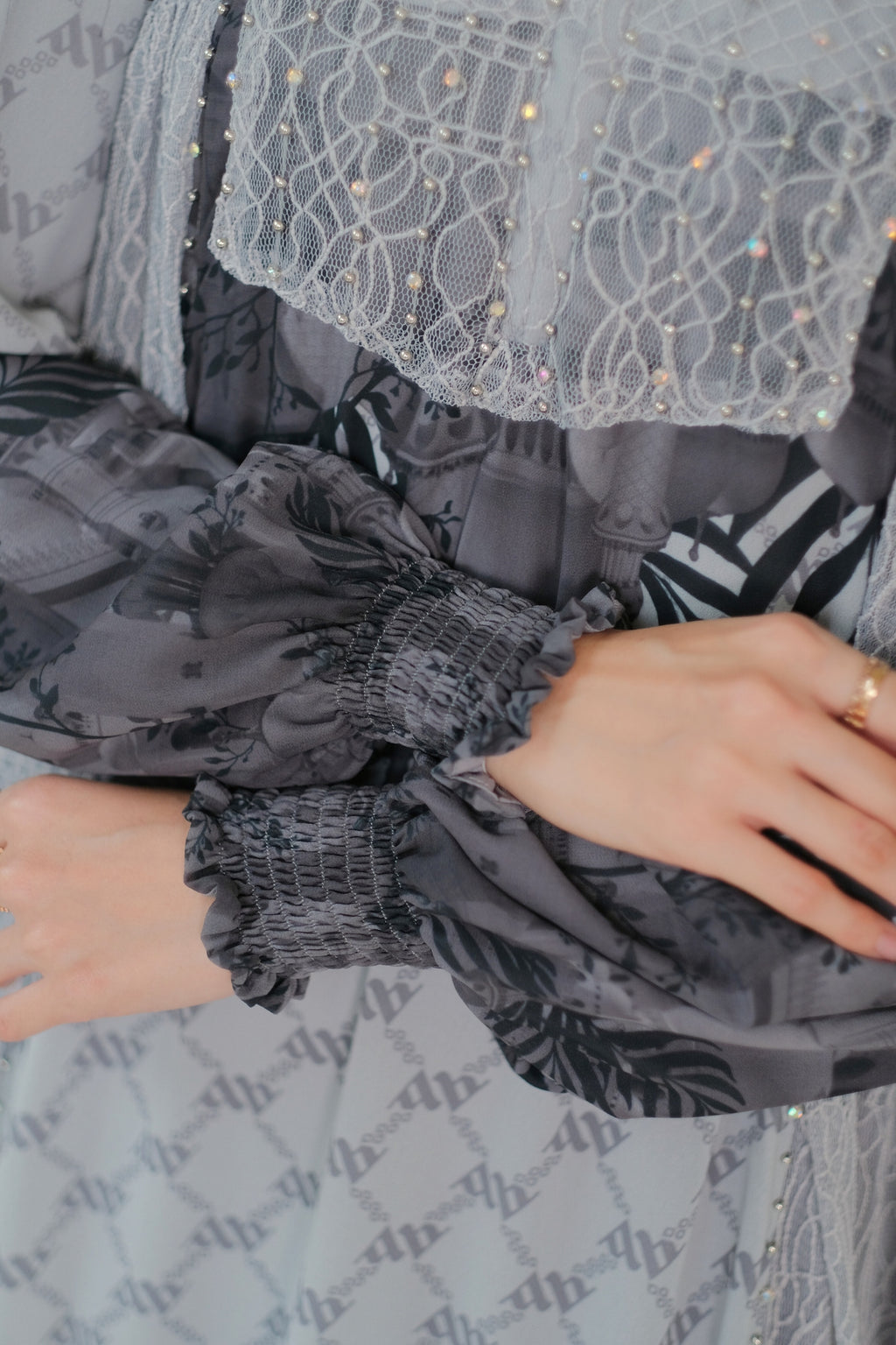 MAYESHA DRESS - GREY