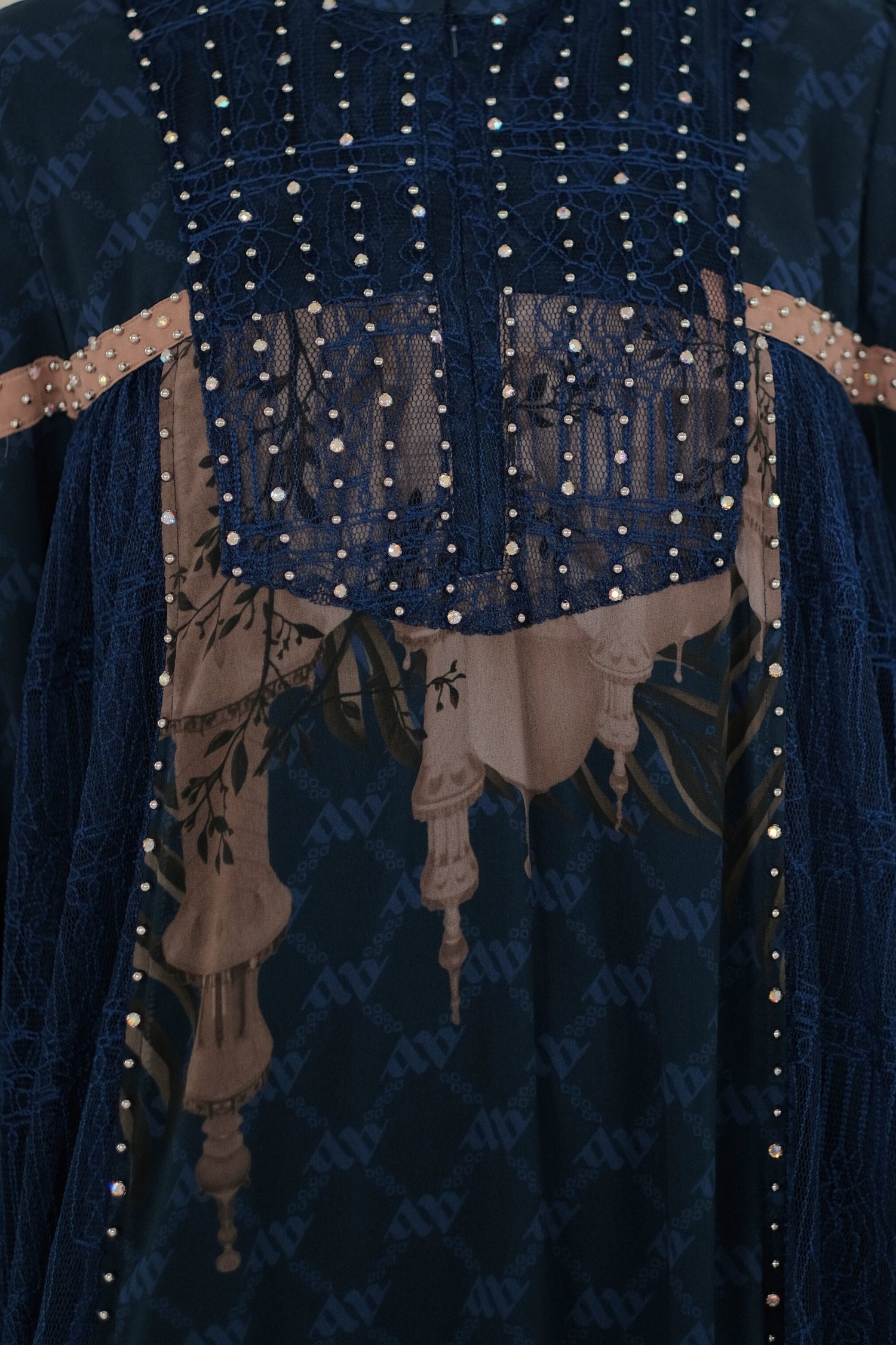 MAYESHA DRESS - NAVY