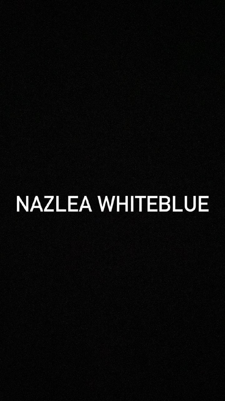 NAZLEA DRESS - WHITEBLUE