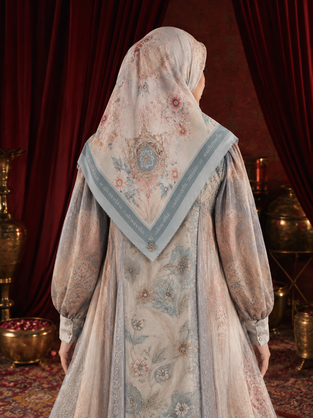 NAYRAA DRESS - BABYBLUE