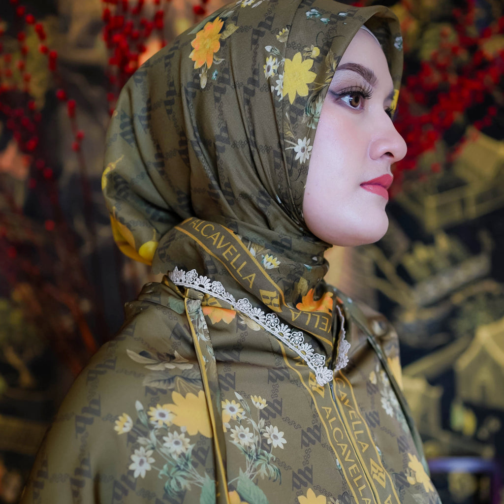 MAHEERA MUKENA - OLIVE