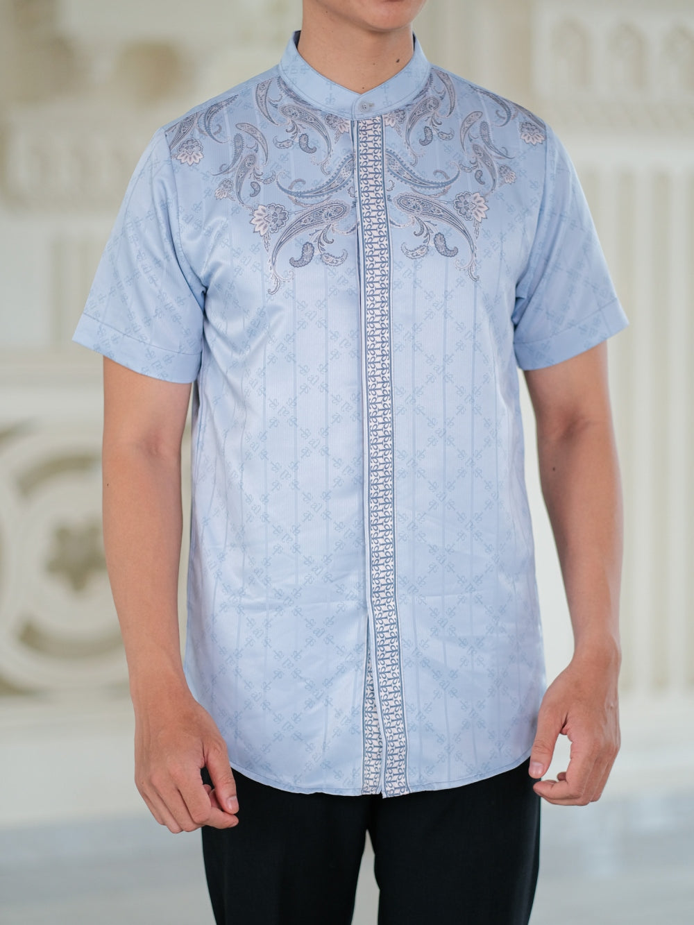 RAYAAN KOKO LENGAN PENDEK - ASH GREY