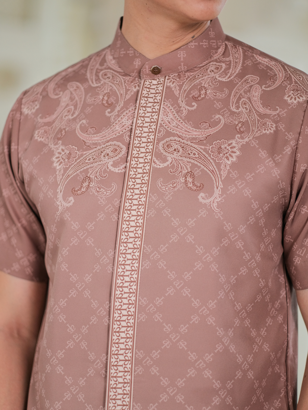 RAYAAN KOKO LENGAN PENDEK - MOCHA BROWN