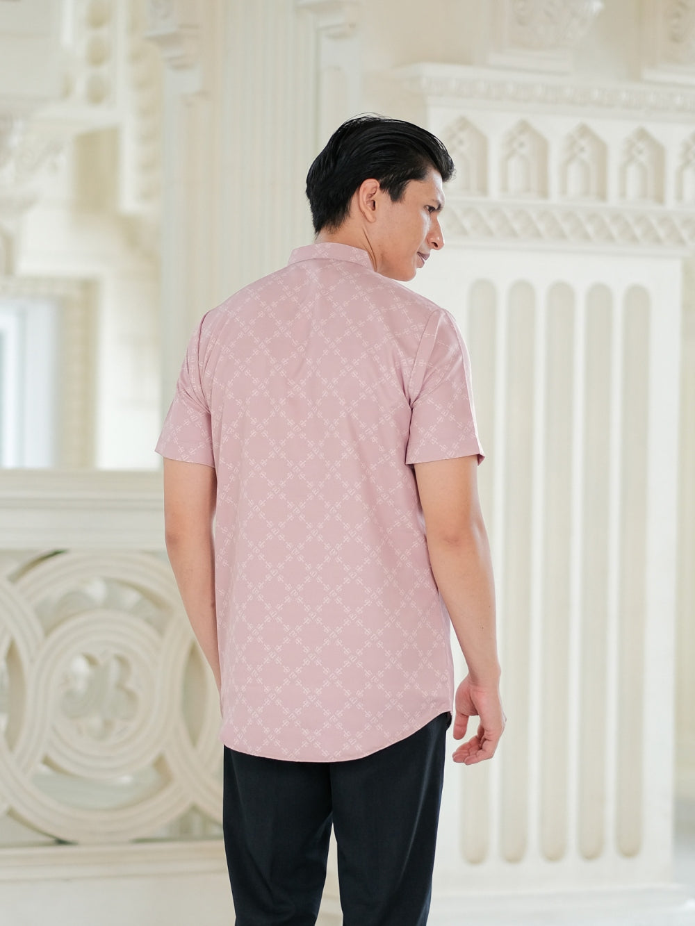 RAYAAN KOKO LENGAN PENDEK - MAUVE