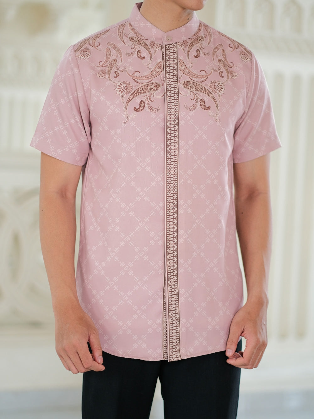 RAYAAN KOKO LENGAN PENDEK - MAUVE