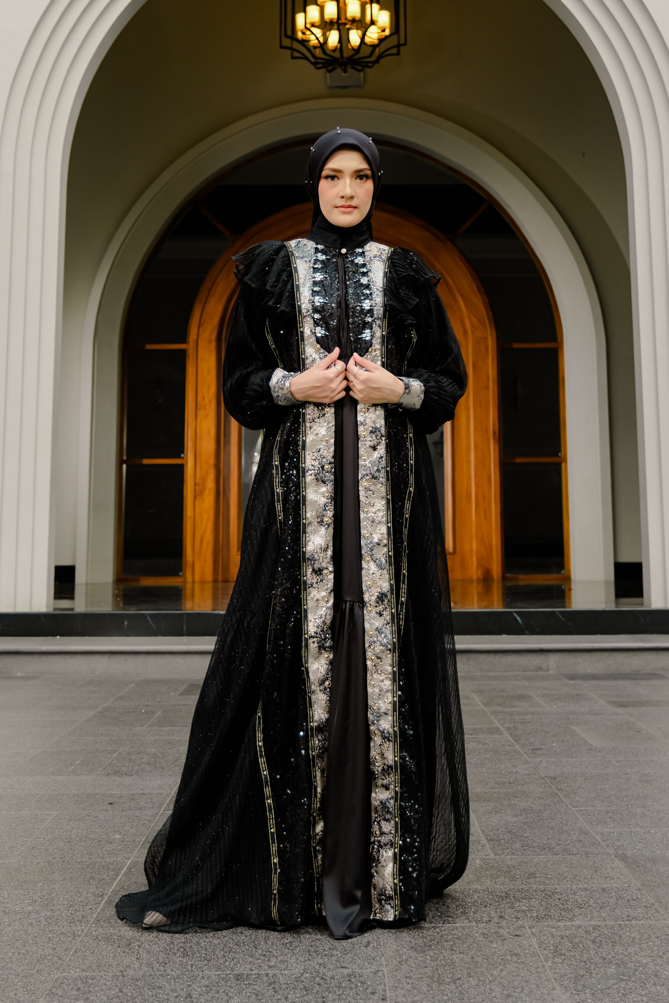 SHARADIVA AYARAA DRESS - MIDNIGHT