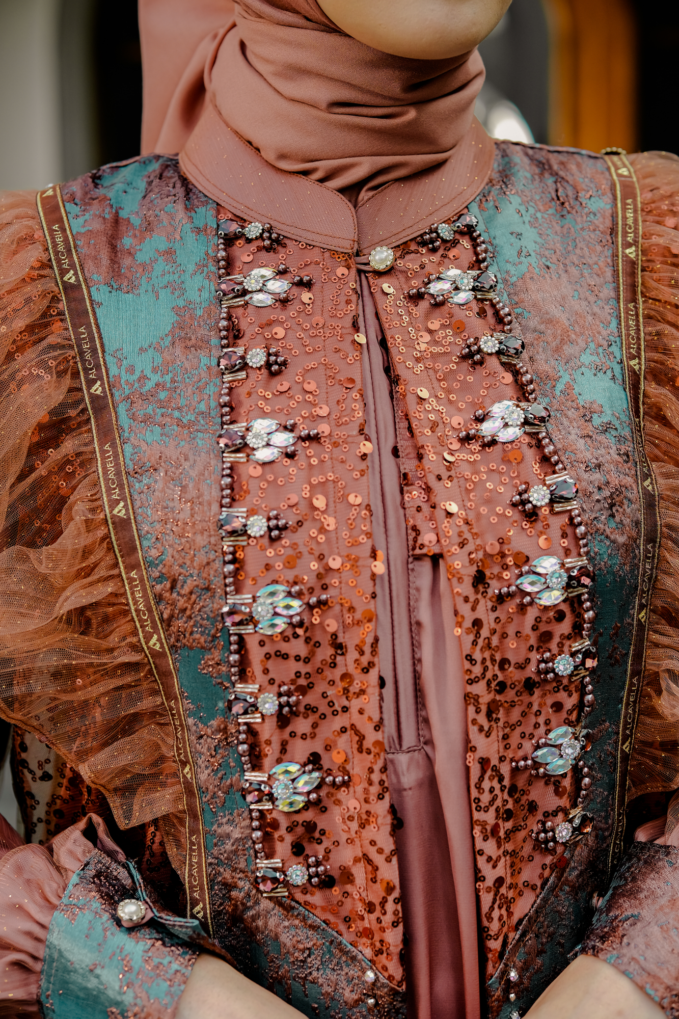 SHARADIVA AYARAA DRESS - MOCHAMIST