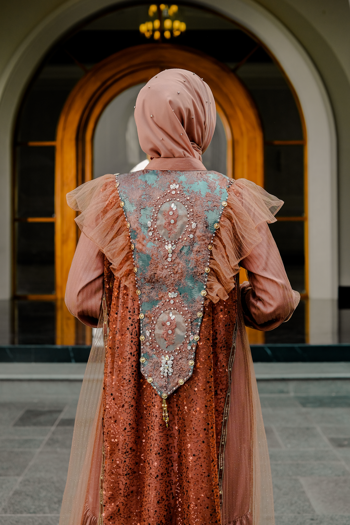 SHARADIVA AYARAA DRESS - MOCHAMIST