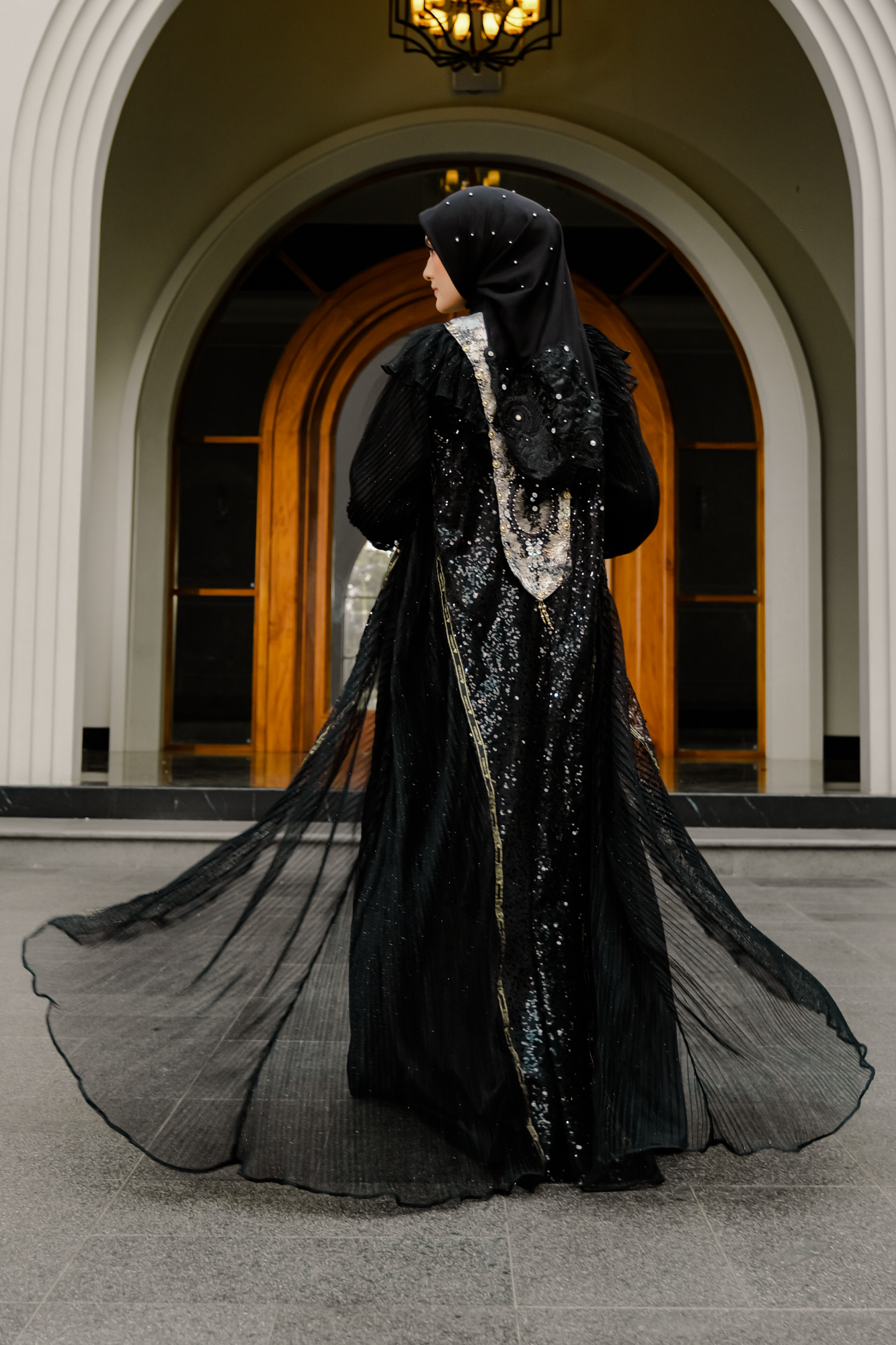 SHARADIVA AYARAA DRESS - MIDNIGHT