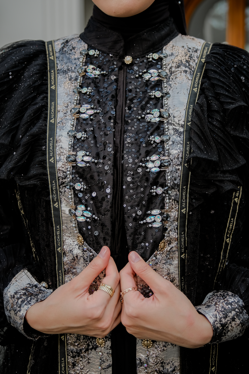 SHARADIVA AYARAA DRESS - MIDNIGHT