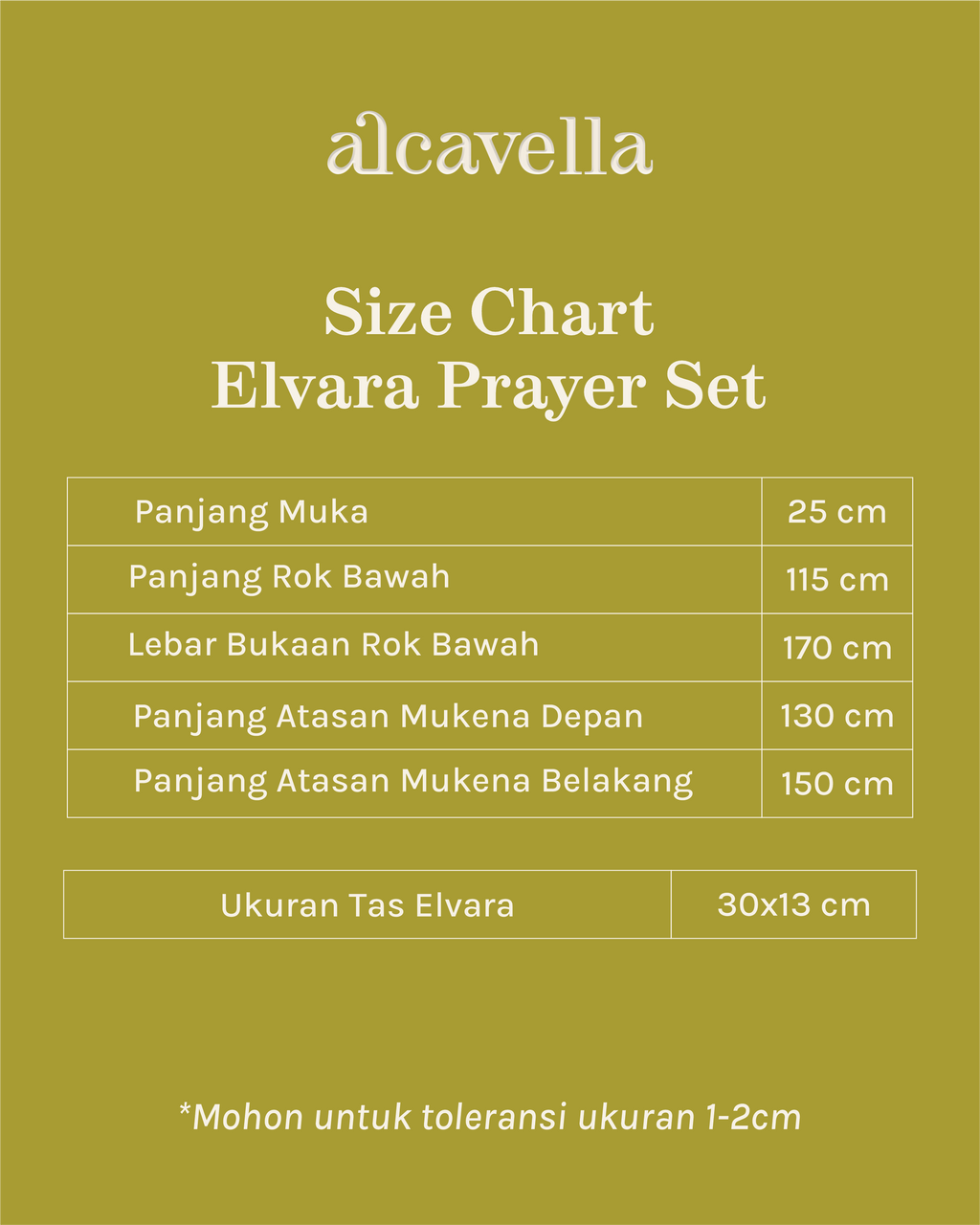 ELVARA MUKENA - BLACK