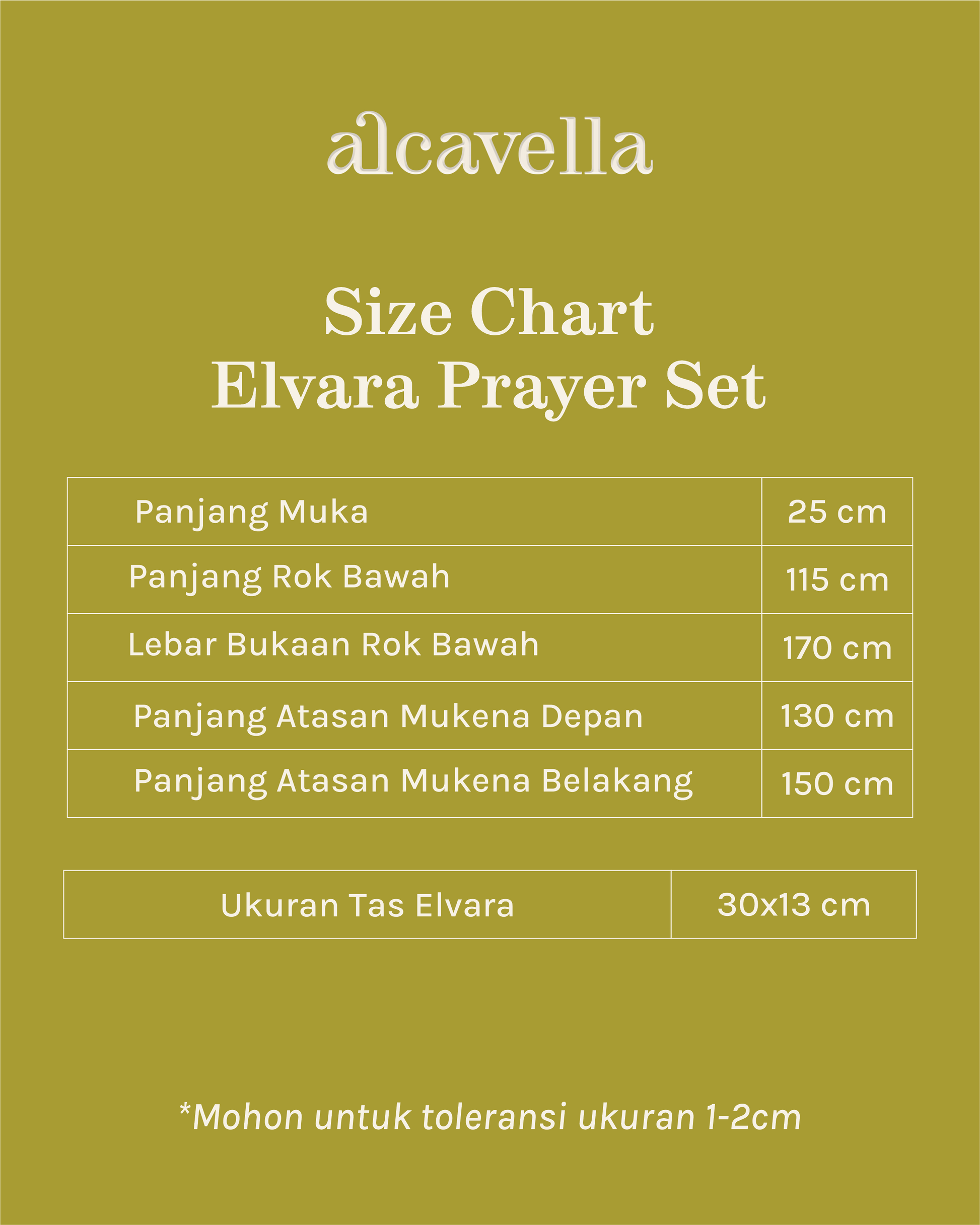 ELVARA MUKENA - BLACK