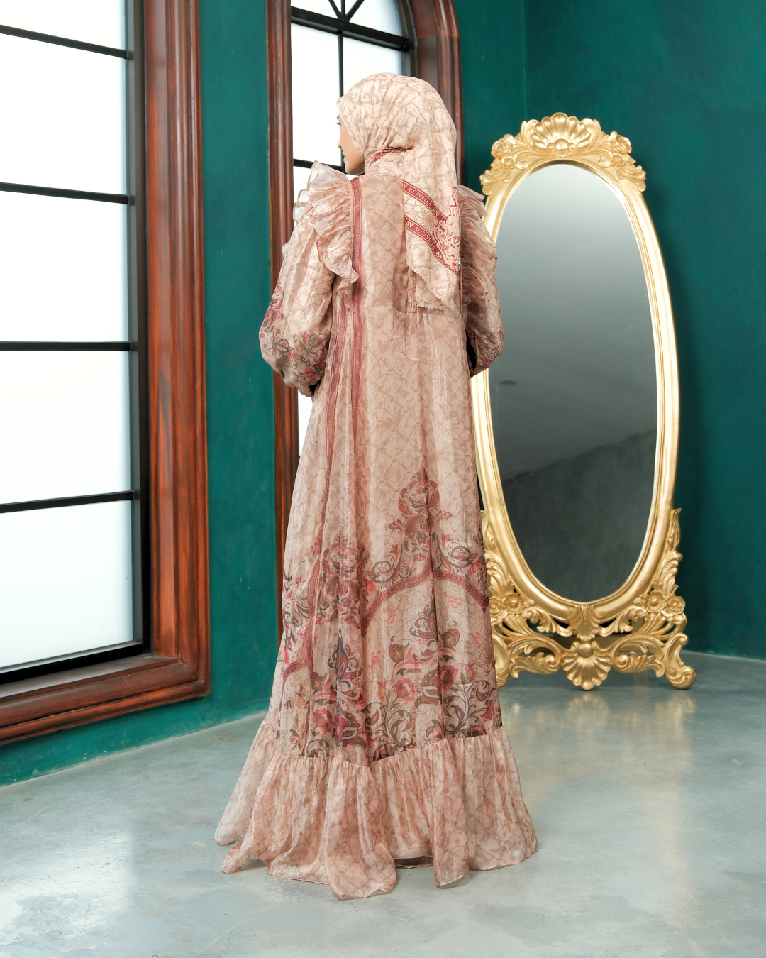 ELVARA DRESS - SOFT SAND