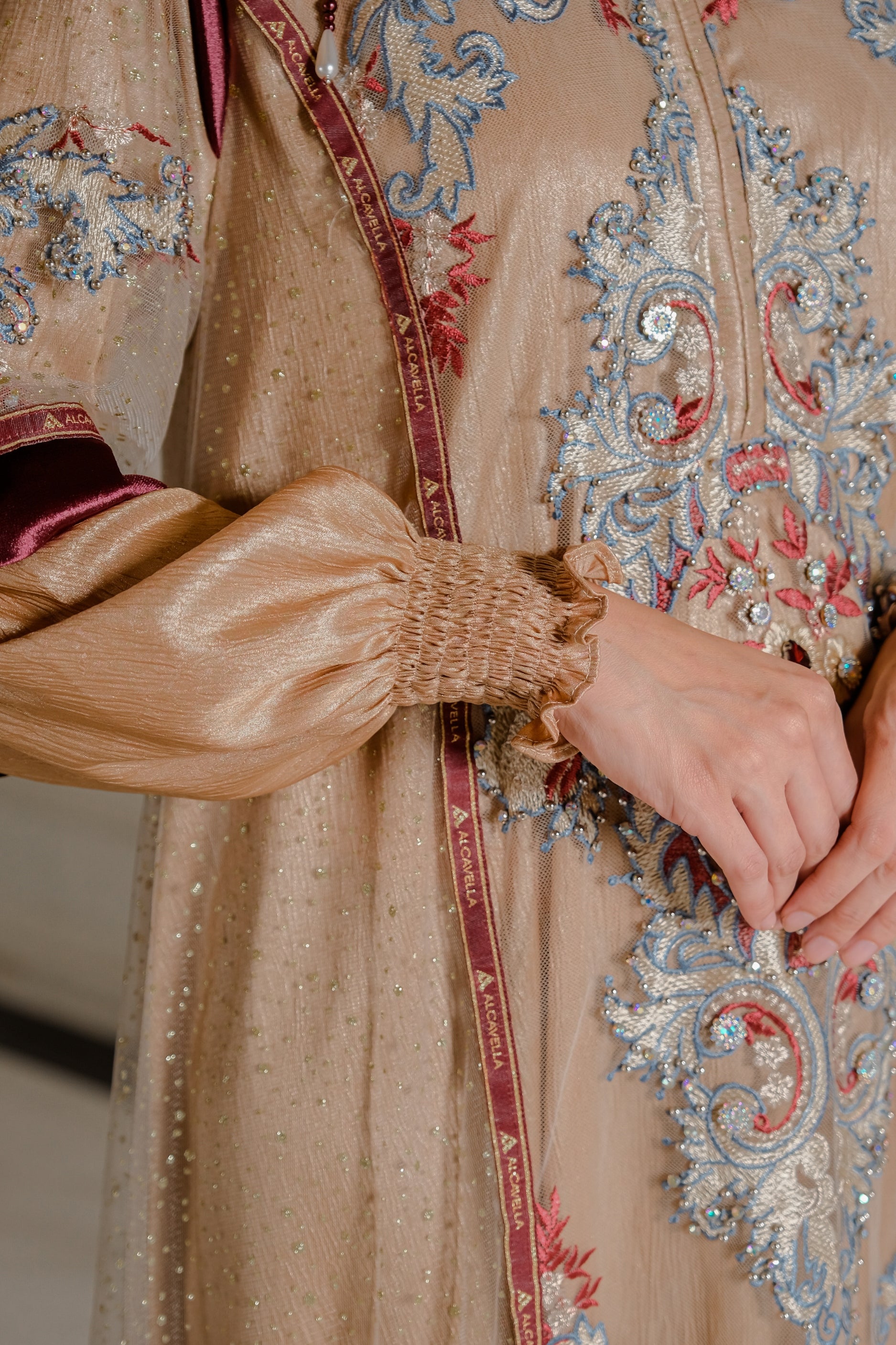 SORAYA BLOOM DRESS - WINEBERRY