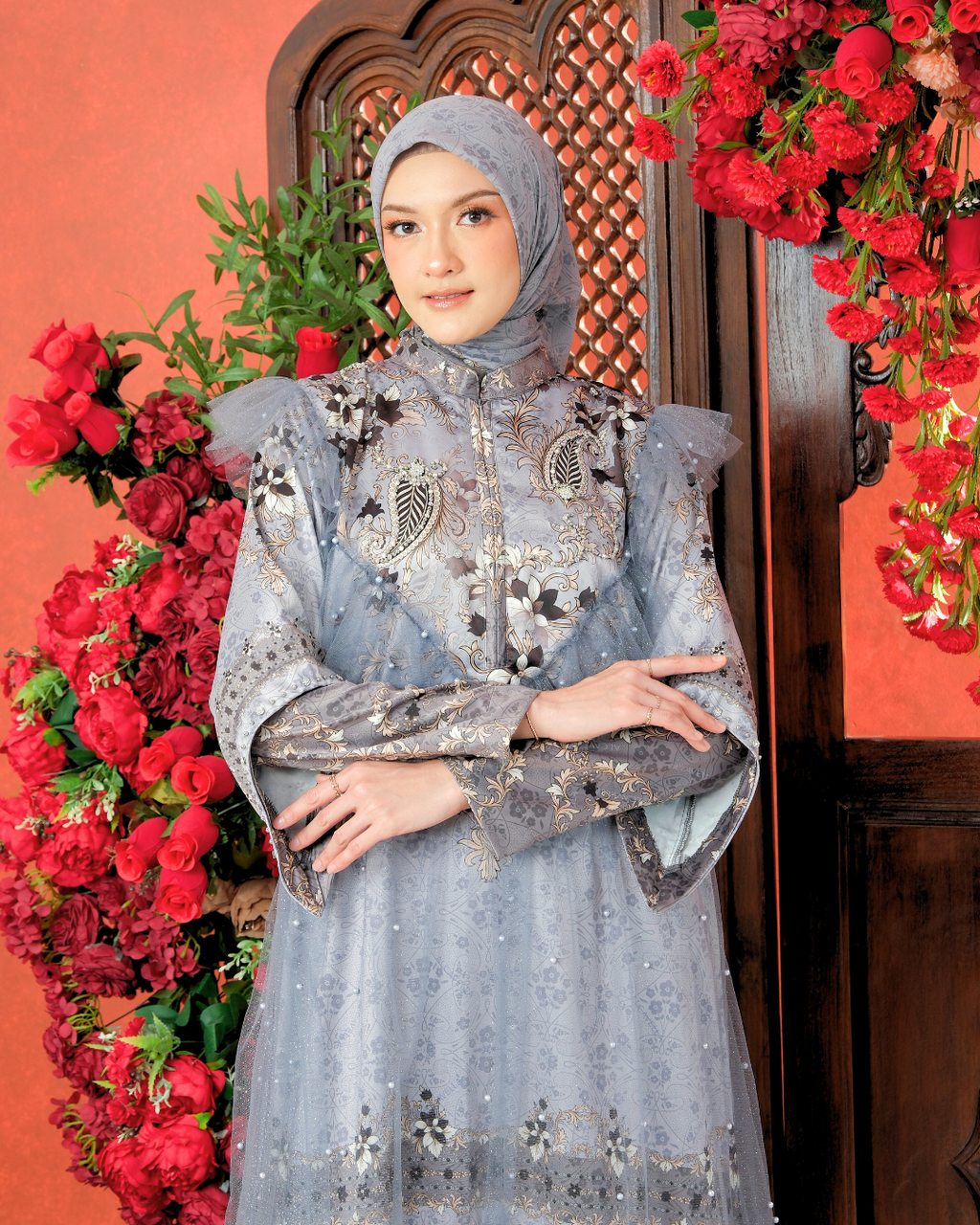 MAFEERA DRESS - STEEL