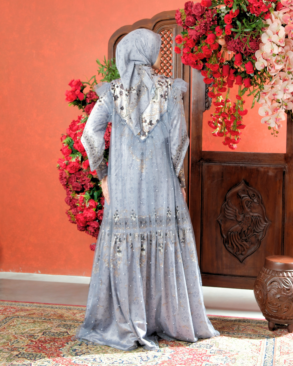 MAFEERA DRESS - STEEL