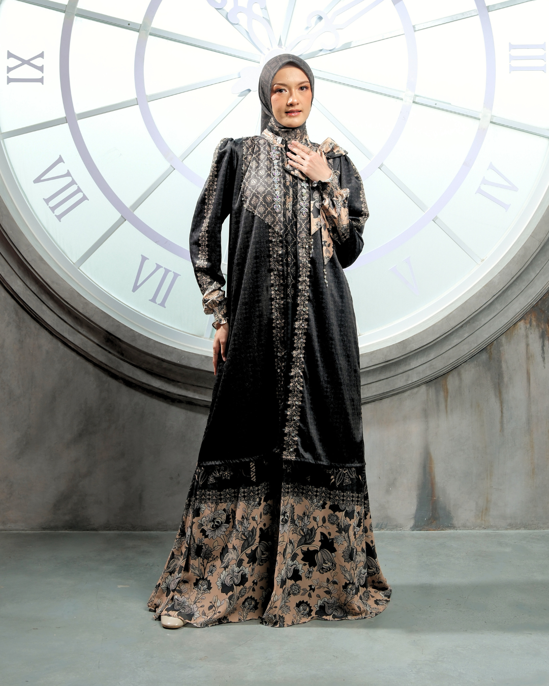 ZALEEMA DRESS - BLACK