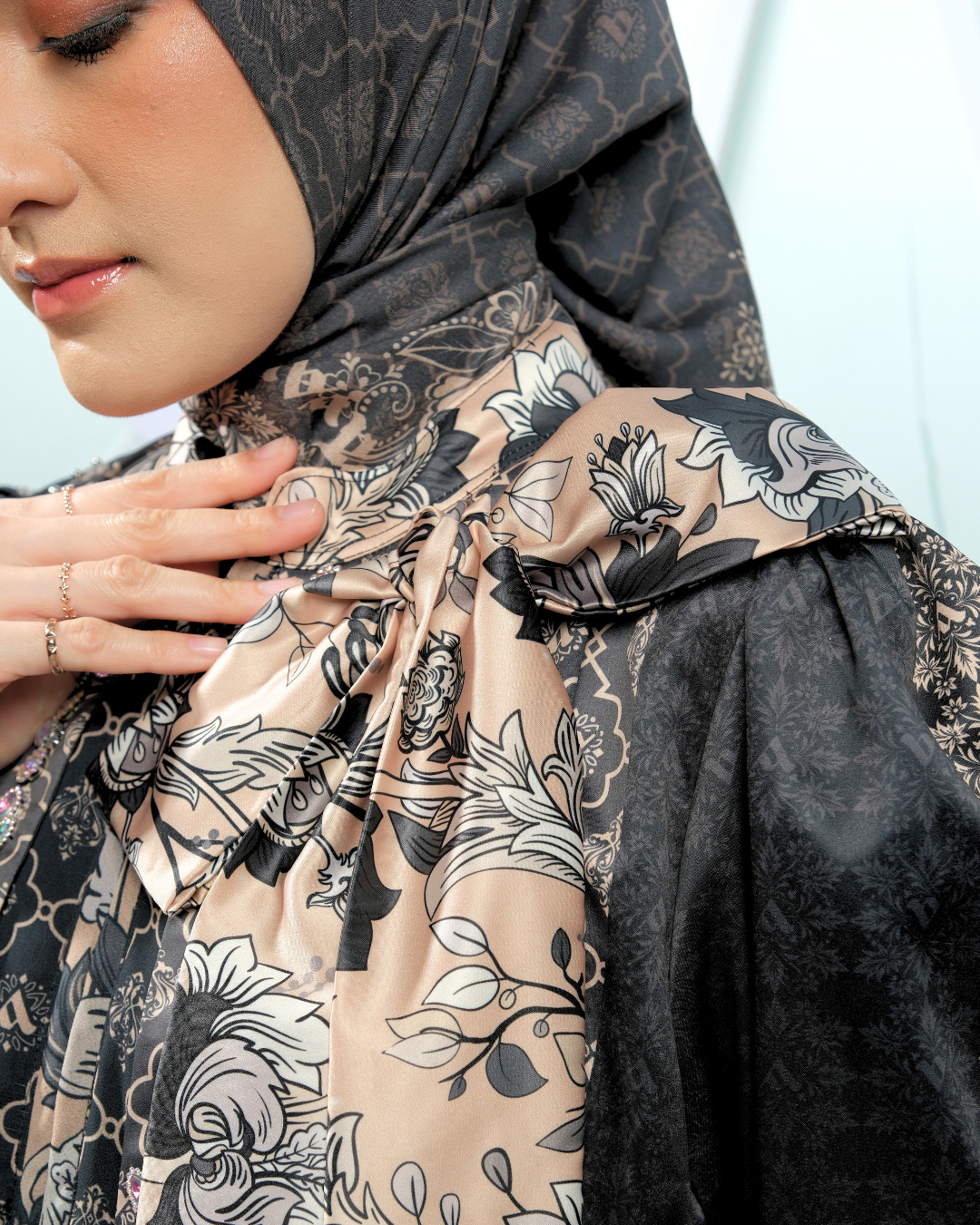 ZALEEMA DRESS - BLACK