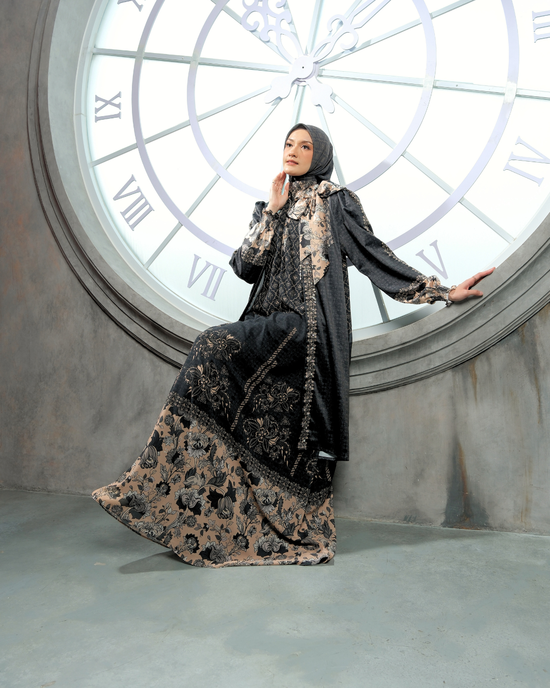 ZALEEMA DRESS - BLACK