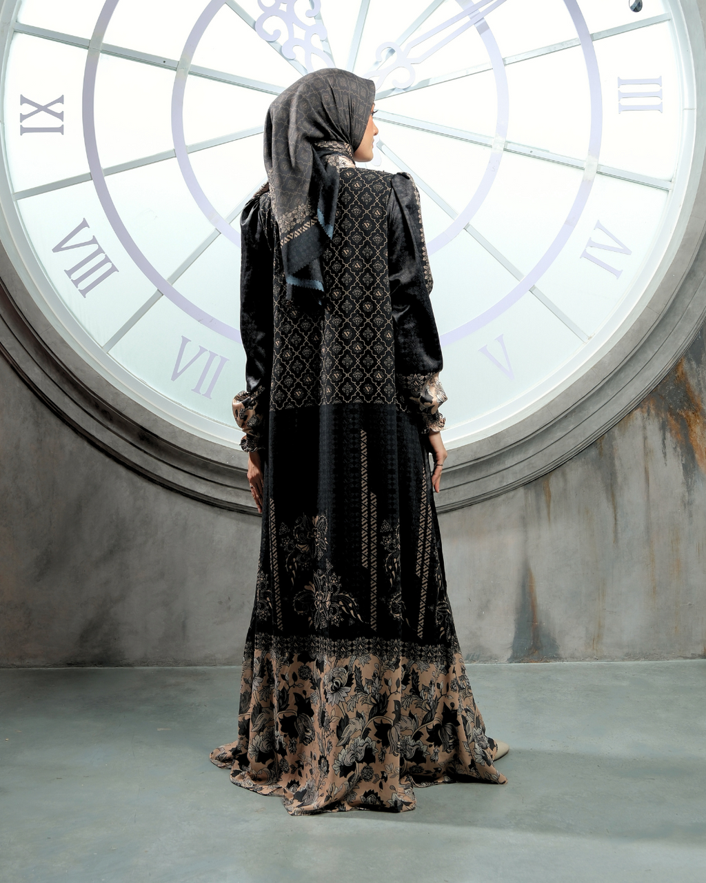 ZALEEMA DRESS - BLACK