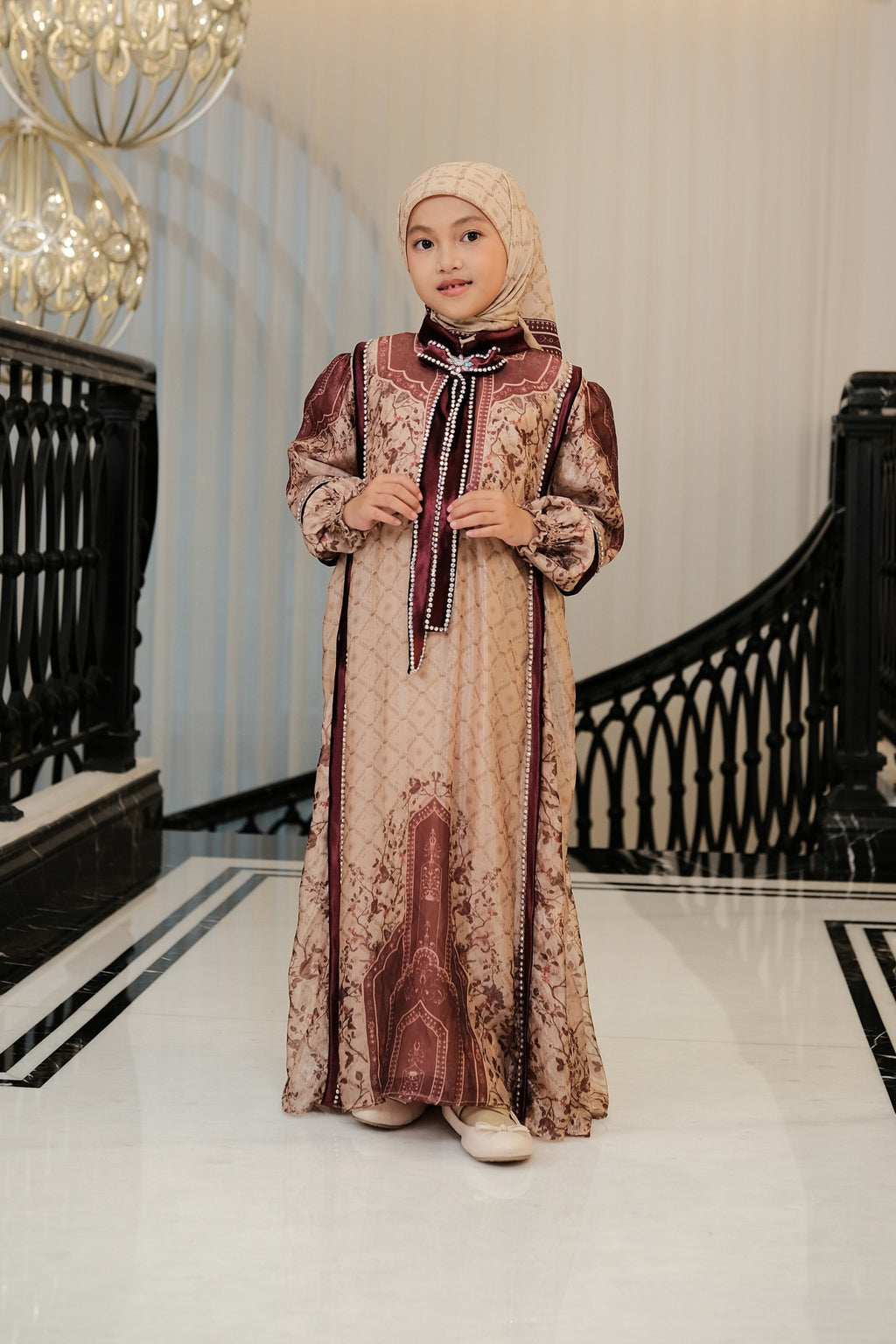 ZANEERA KIDS DRESS - VELVETCREAM