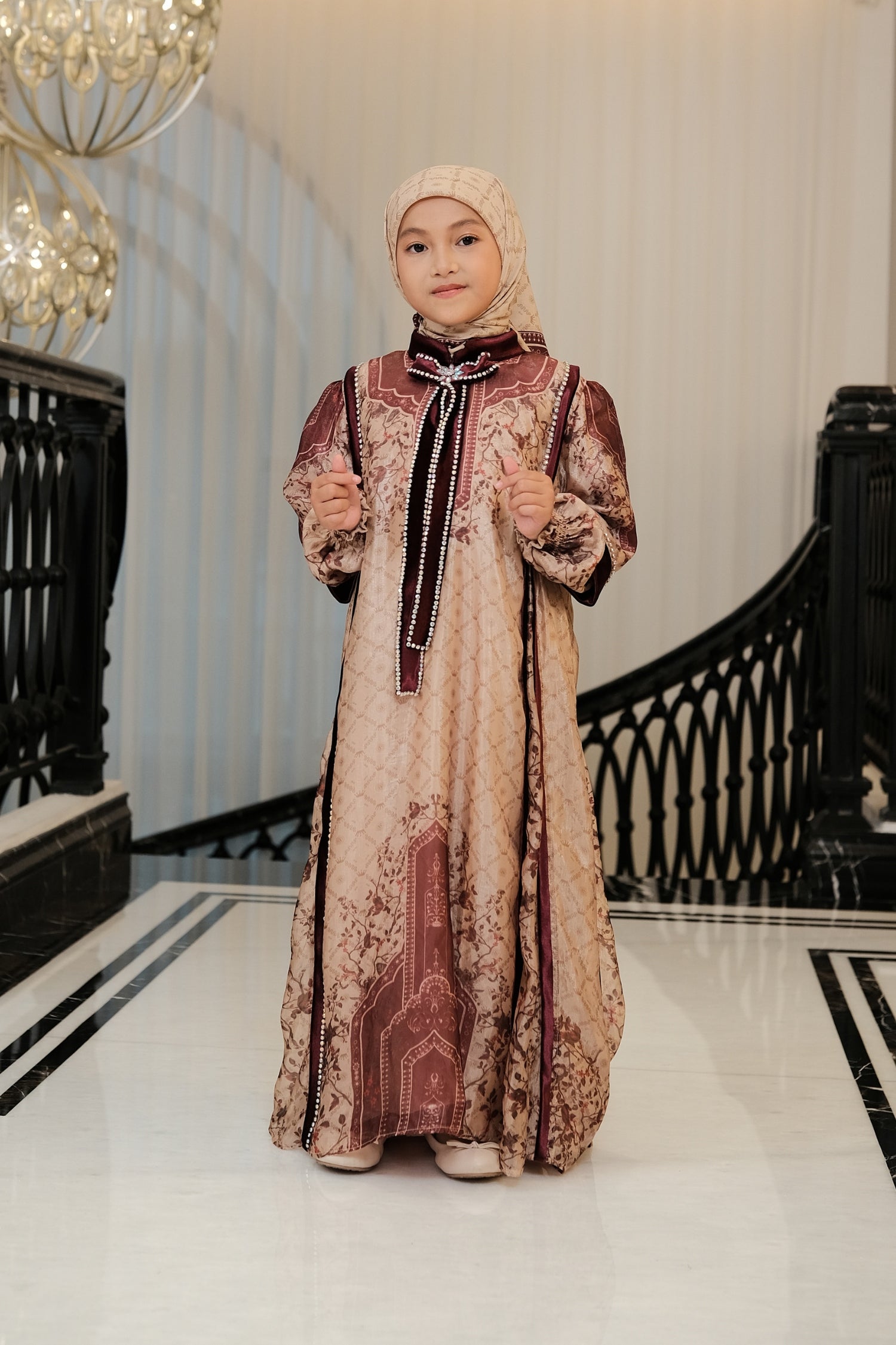 ZANEERA KIDS DRESS - VELVETCREAM